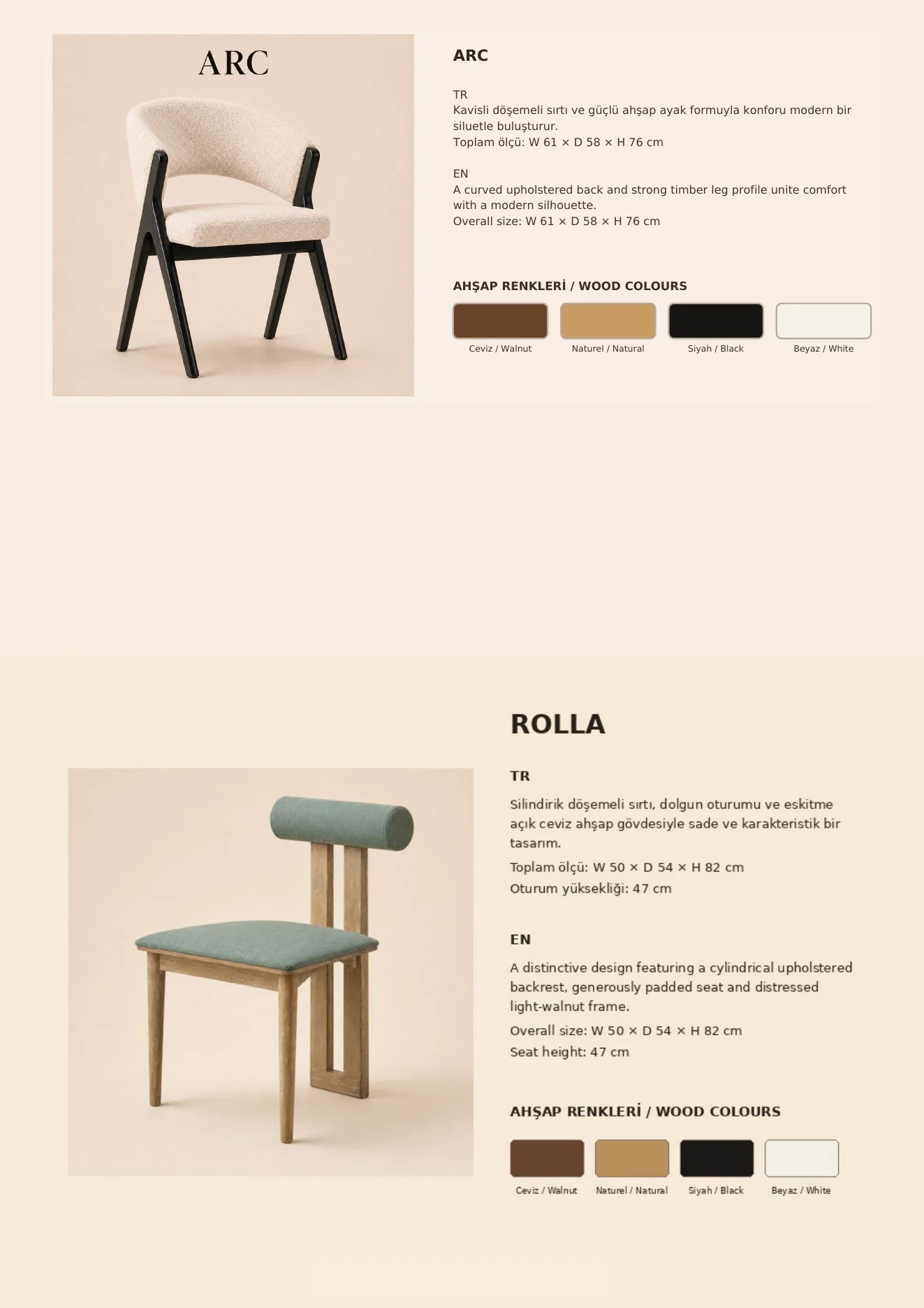 Seating catalogue · page 7