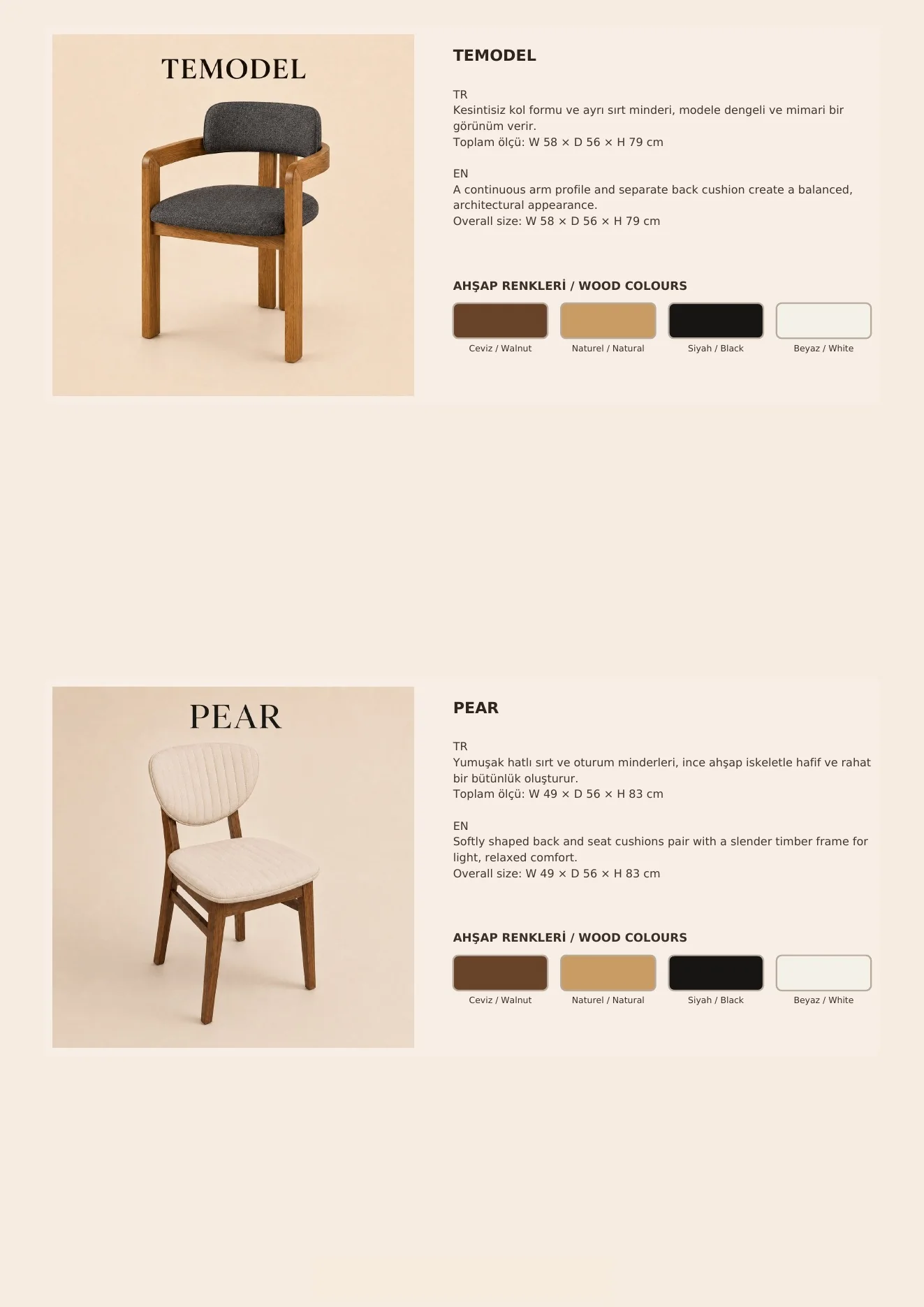 Seating catalogue · page 9