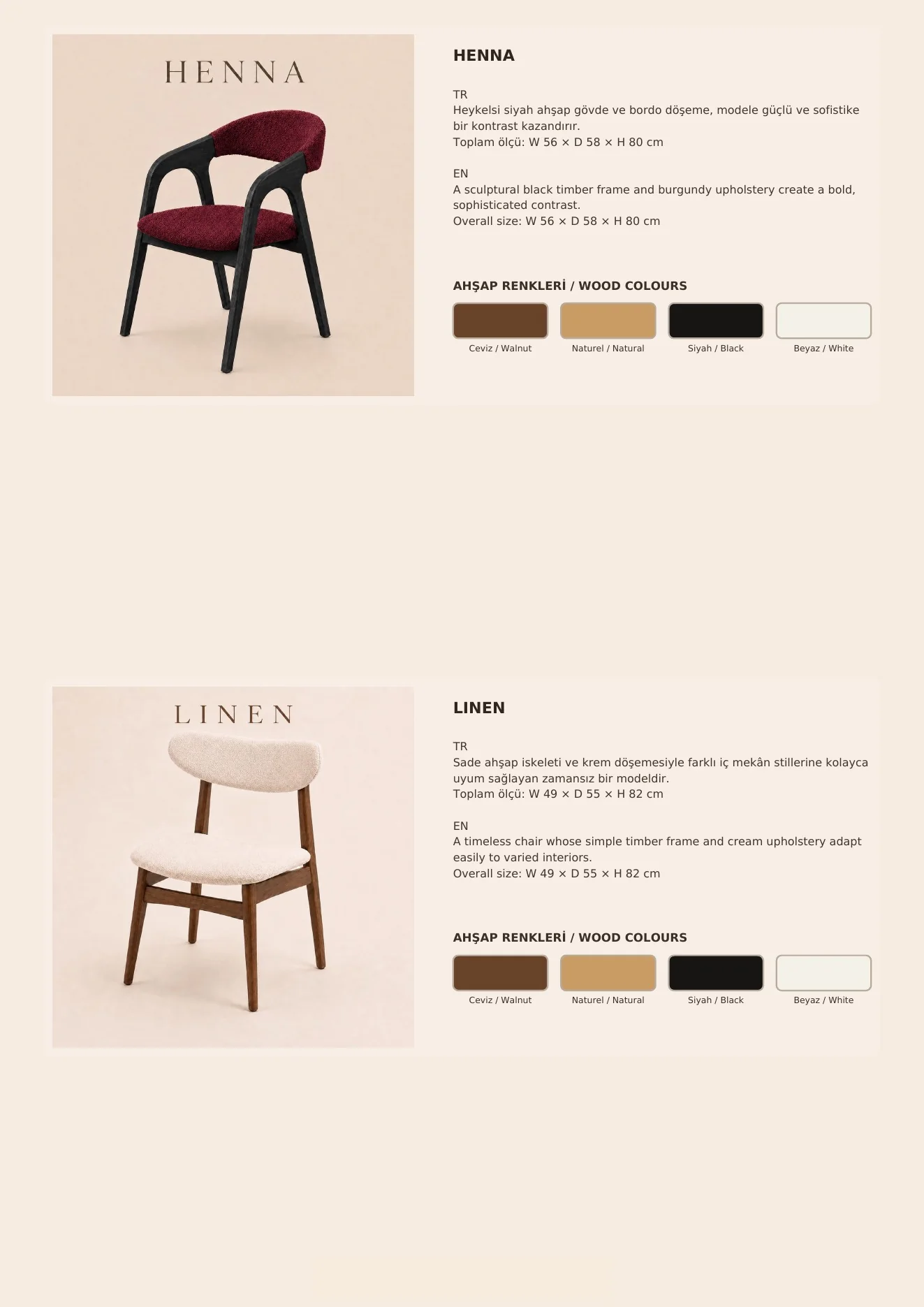 Seating catalogue · page 13